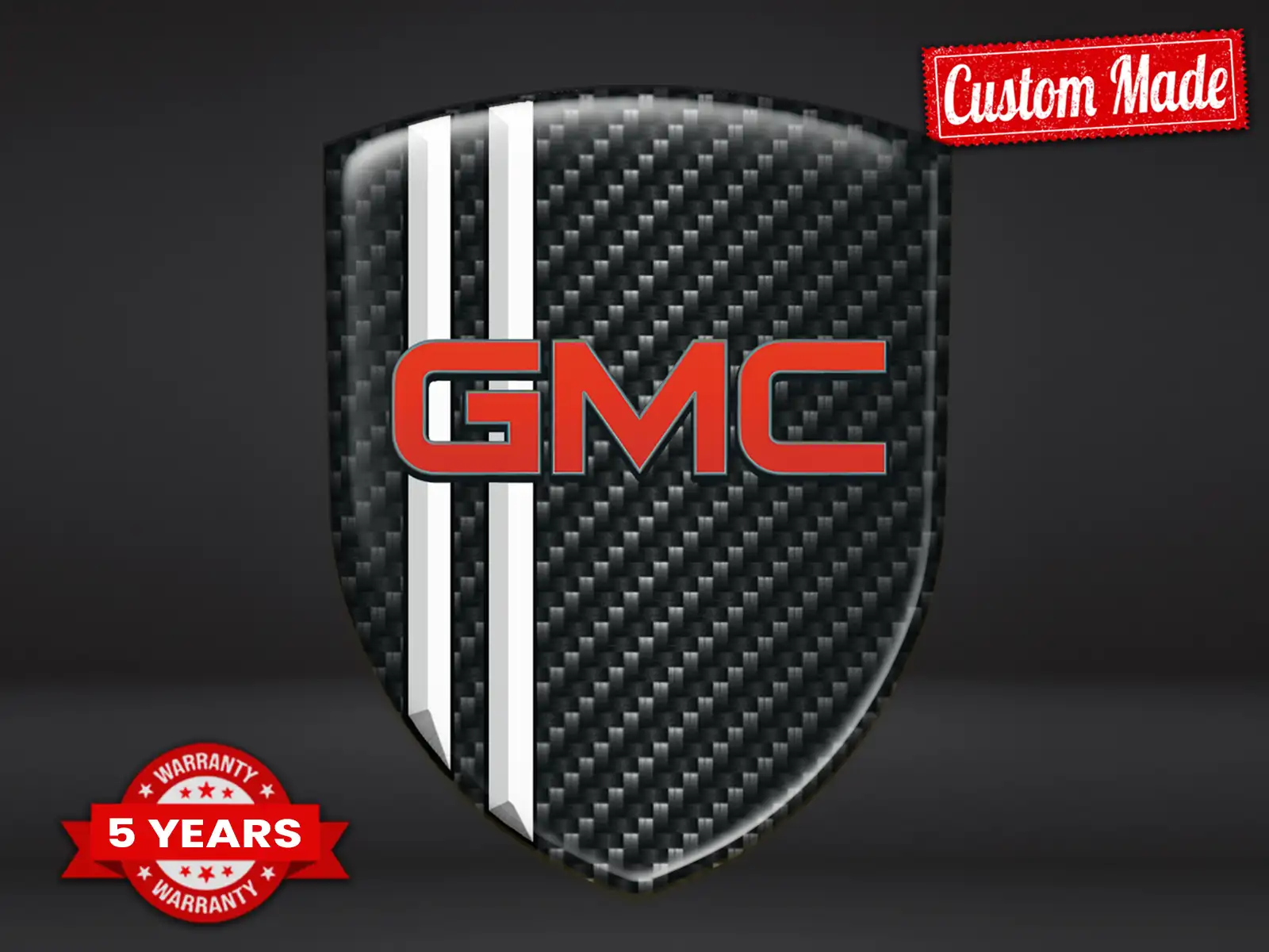 GMC Logo Silicona Auto Máximo Resistente Estilo Pro